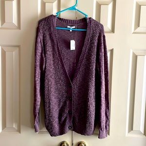 Purple Maurice’s sweater new